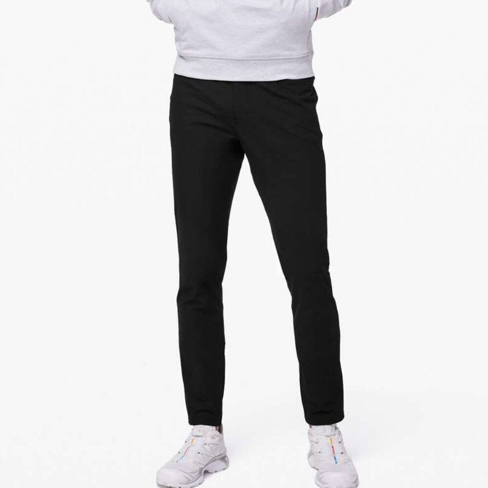 Lululemon Men's ABC Pant Slim *Warpstreme 37" - Black